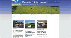 Desktop Screenshot of ferienhof-schattmann.de